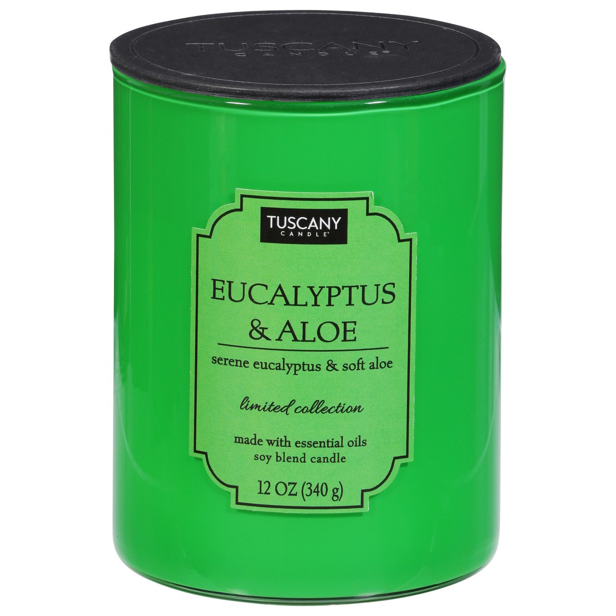 slide 12 of 12, Tuscany Candle Eucalyptus & Aloe Candle 1 ea, 1 ct