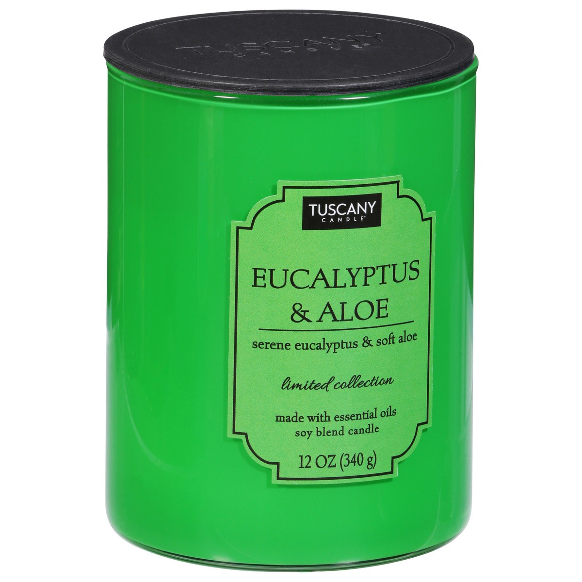 slide 6 of 12, Tuscany Candle Eucalyptus & Aloe Candle 1 ea, 1 ct