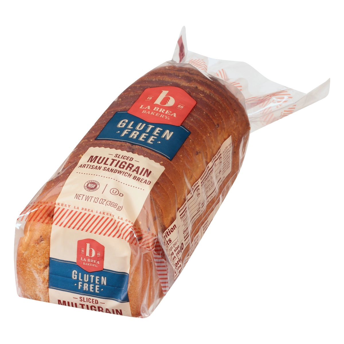 slide 3 of 10, La Brea Bakery Gluten Free Multigrain Sandwich Bread, 13 oz