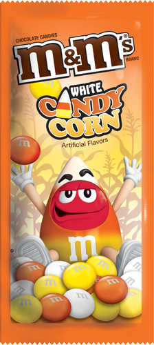 slide 1 of 1, M&M's Chocolate Candies, White Candy Corn, 1.5 oz