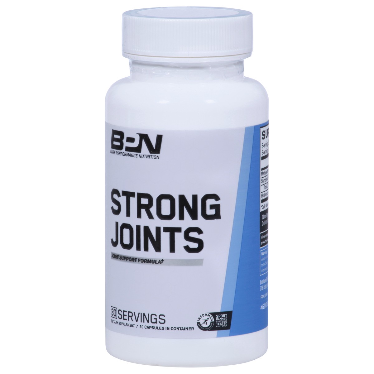 slide 3 of 9, Bare Performance Nutrition Strong Joints Capsules, 30 ct
