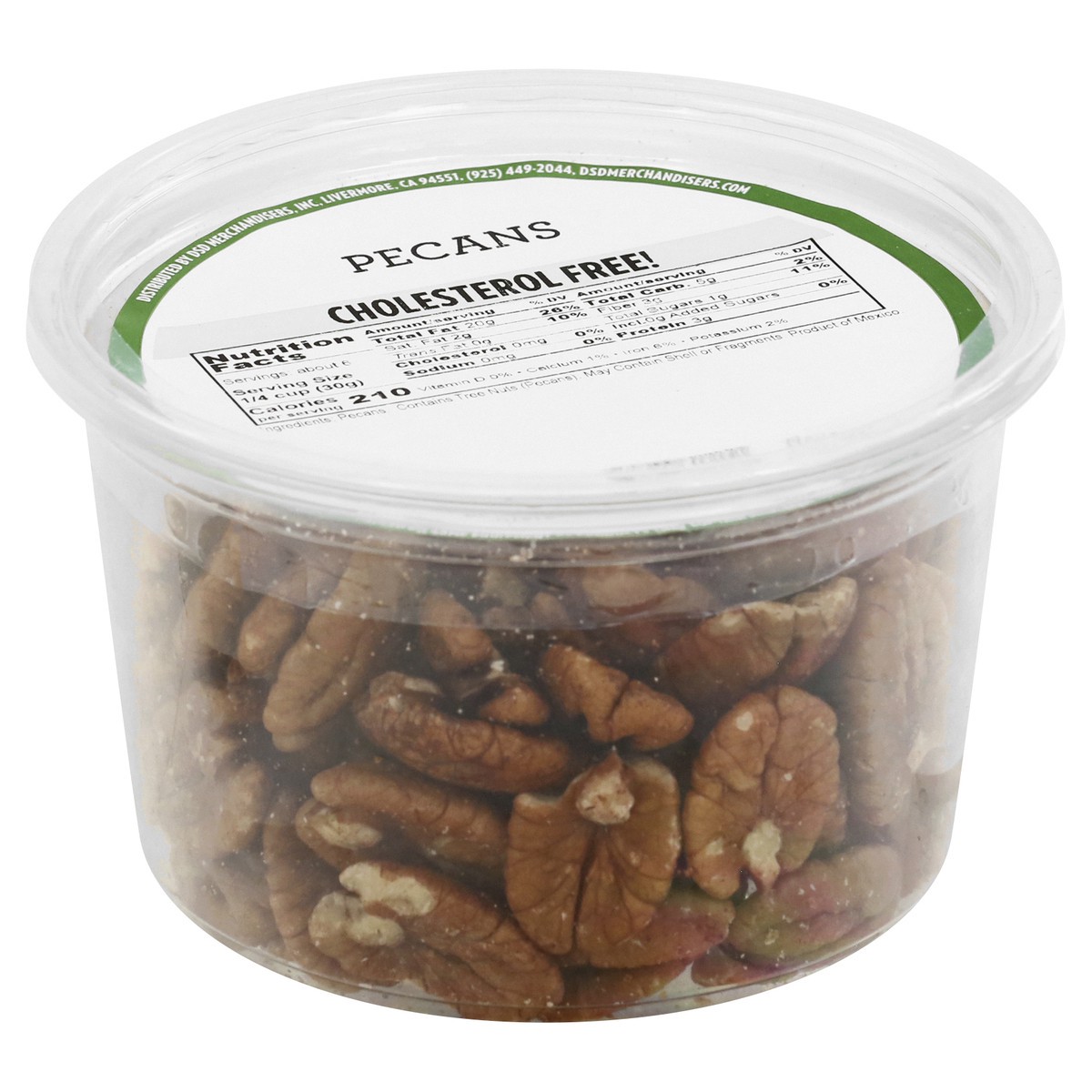slide 7 of 9, DSD Merchandisers Pecans 7 oz, 7 oz