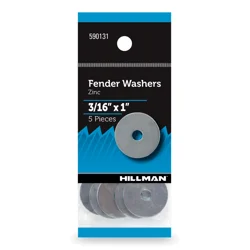 Hillman Fender Washers Zinc 3/16 x 1 in