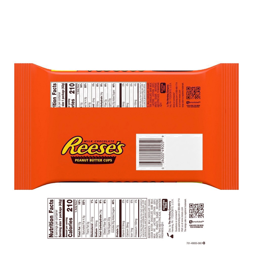 slide 71 of 81, Reese's Peanut Butter Cups, 6 ct
