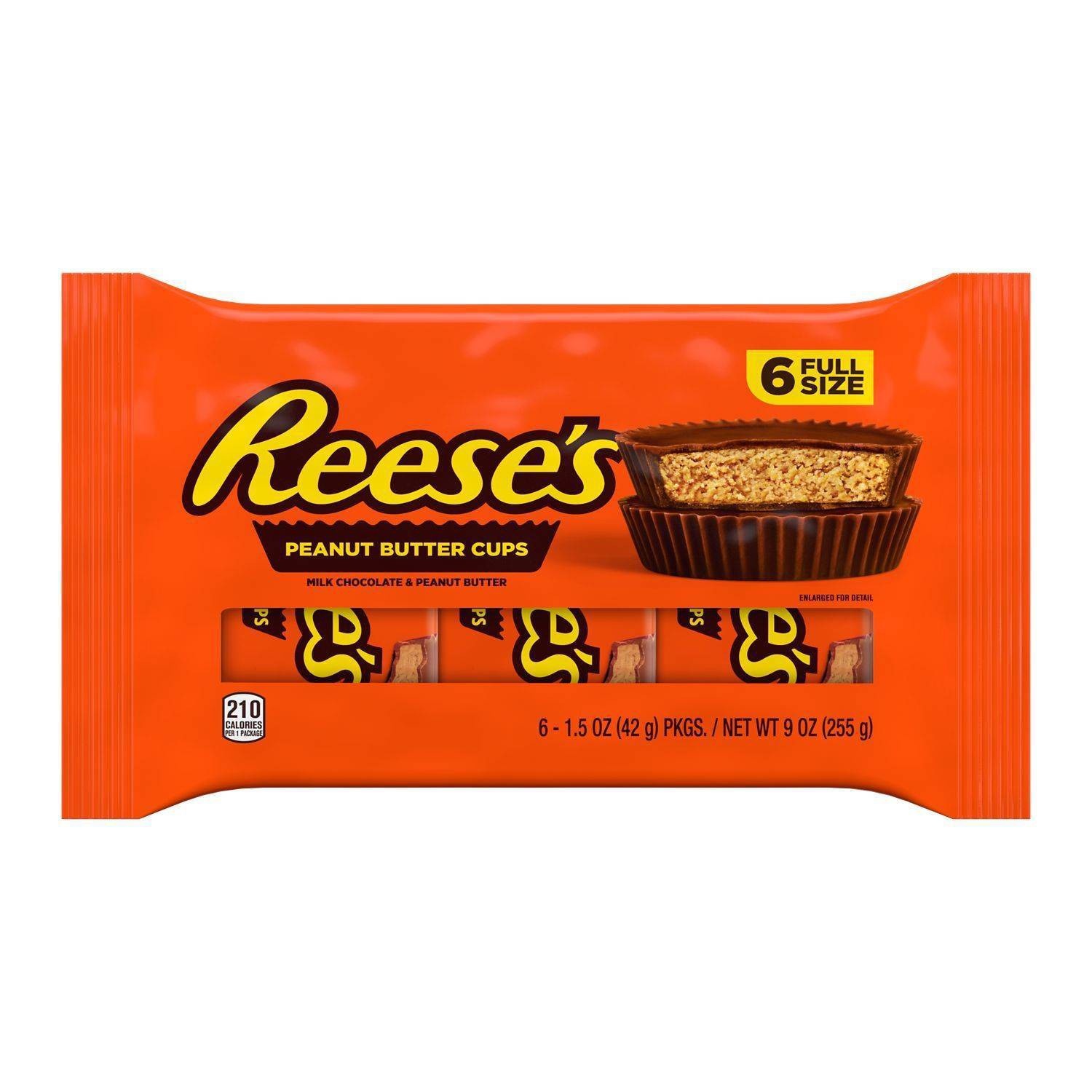 slide 1 of 5, Reese's Peanut Butter Cups, 6 ct