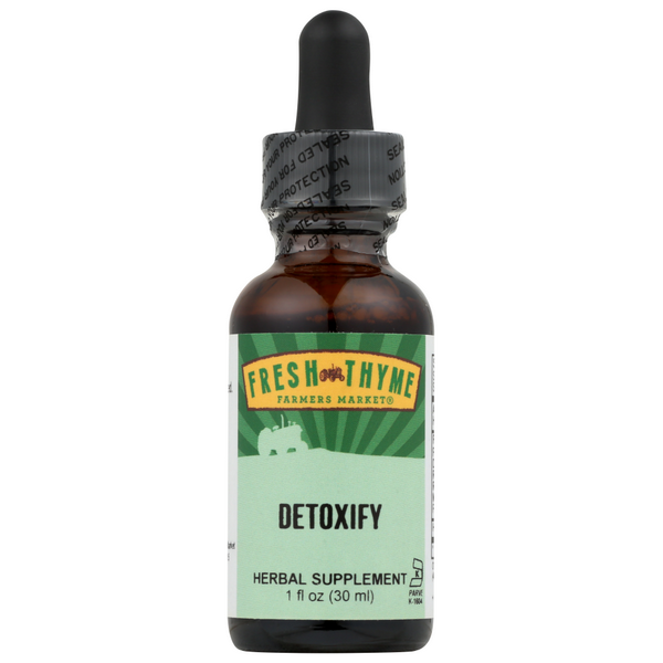 slide 1 of 1, Fresh Thyme Detoxify, 1 fl oz