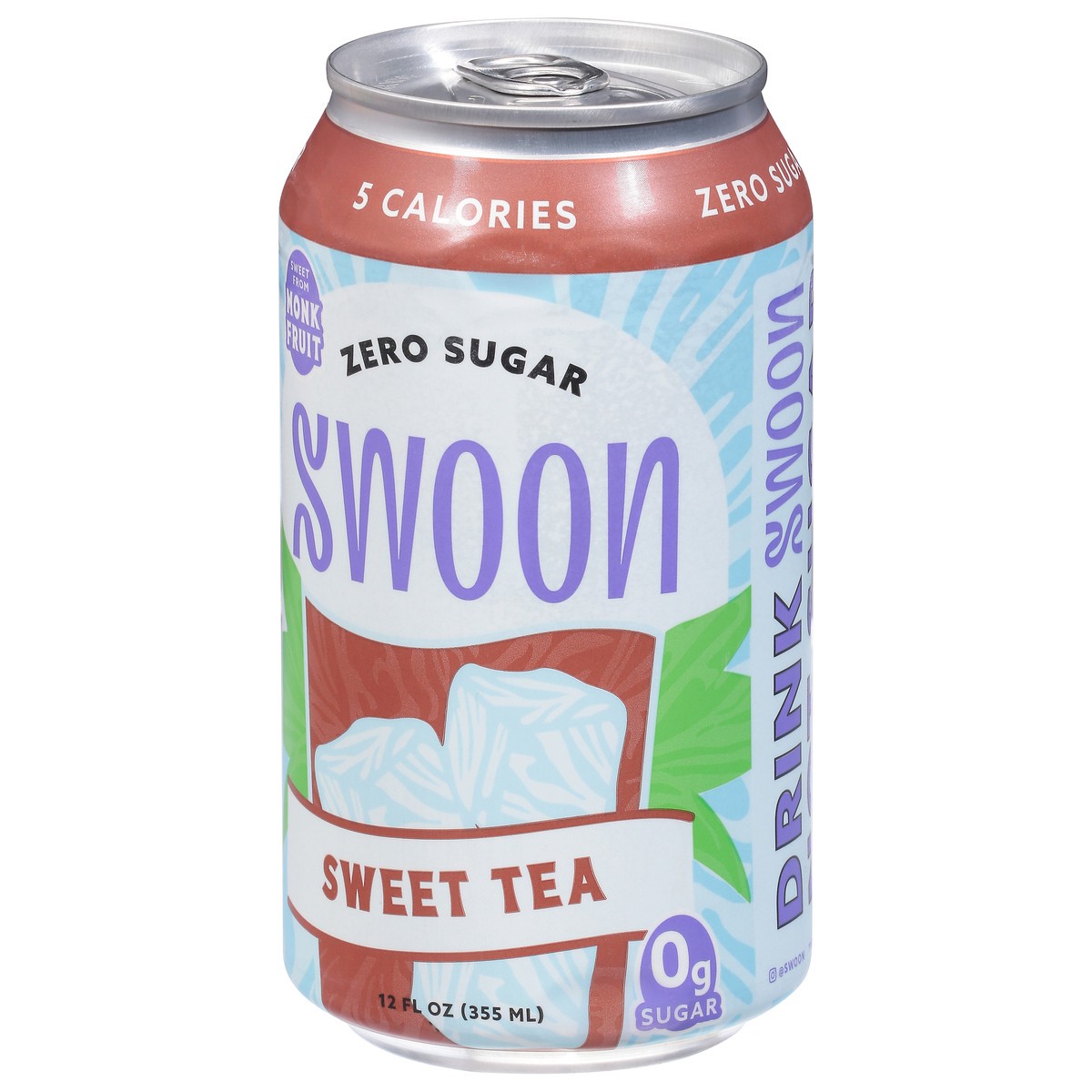 slide 4 of 9, Swoon Zero Sugar Sweet Tea - 12 fl oz,
