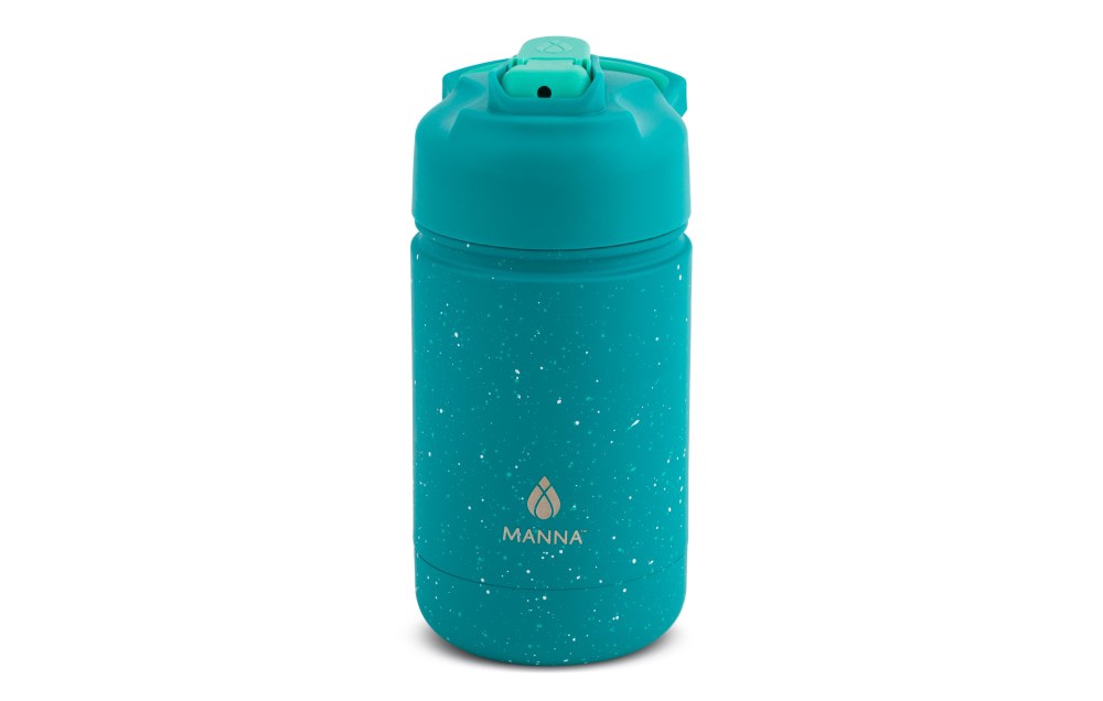 slide 2 of 3, Manna Teal Ranger Pro Insulated Bottle, 12 oz