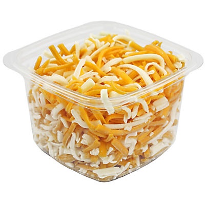 slide 1 of 1, Monterey Jack/Cheddar Shredded, per lb