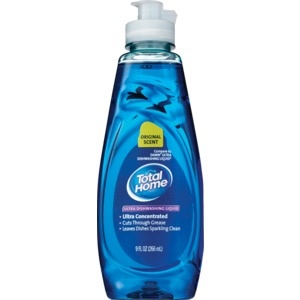 slide 1 of 1, Total Home By CVS Ultra Dawn Dishwashing Liquid, Original Scent, 9 oz