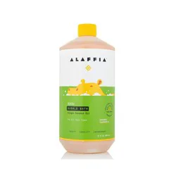 Alaffia Babies & Kids Coconut Chamomile Bubble Bath 32 fl oz