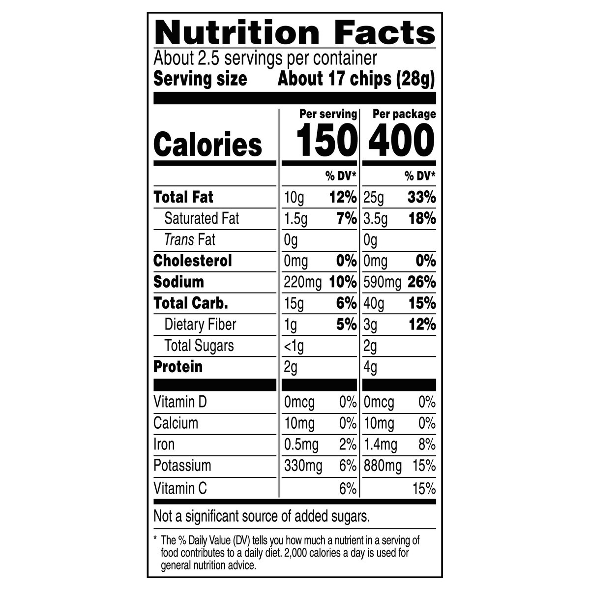 slide 5 of 5, Lay's Potato Chips, 2.62 oz