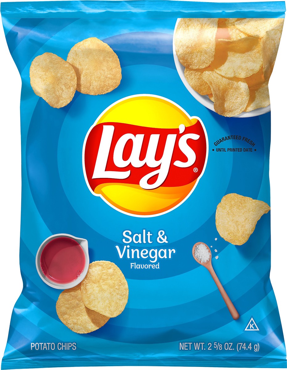 slide 2 of 5, Lay's Potato Chips, 2.62 oz