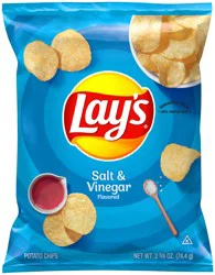 Lay's Potato Chips , Salt & Vinegar