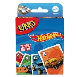Mattel Uno Hot Wheels Card Game