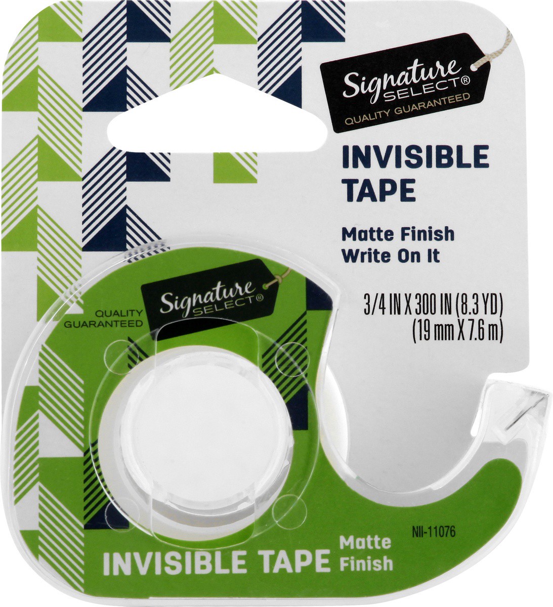 slide 6 of 7, Signature Home Tape Invisible Matte Finish 3/4 IN X 300 IN, 1 ct