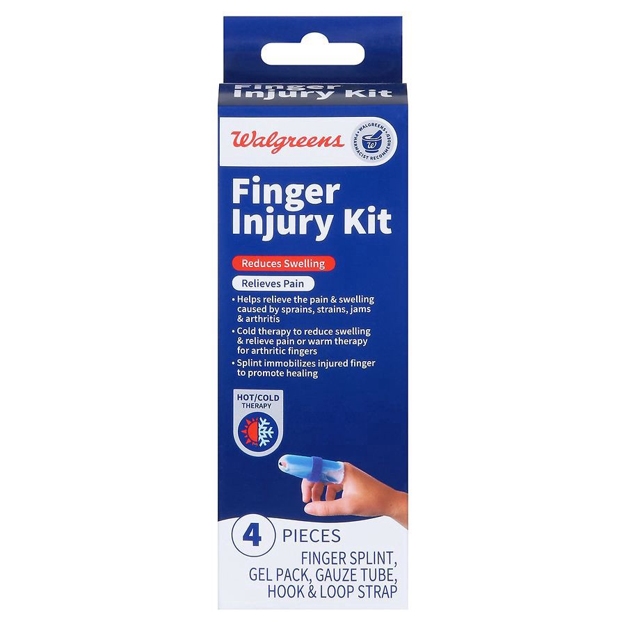 slide 1 of 5, Walgreens Heat & Cold Therapy Finger Injury Kit, 1 ct