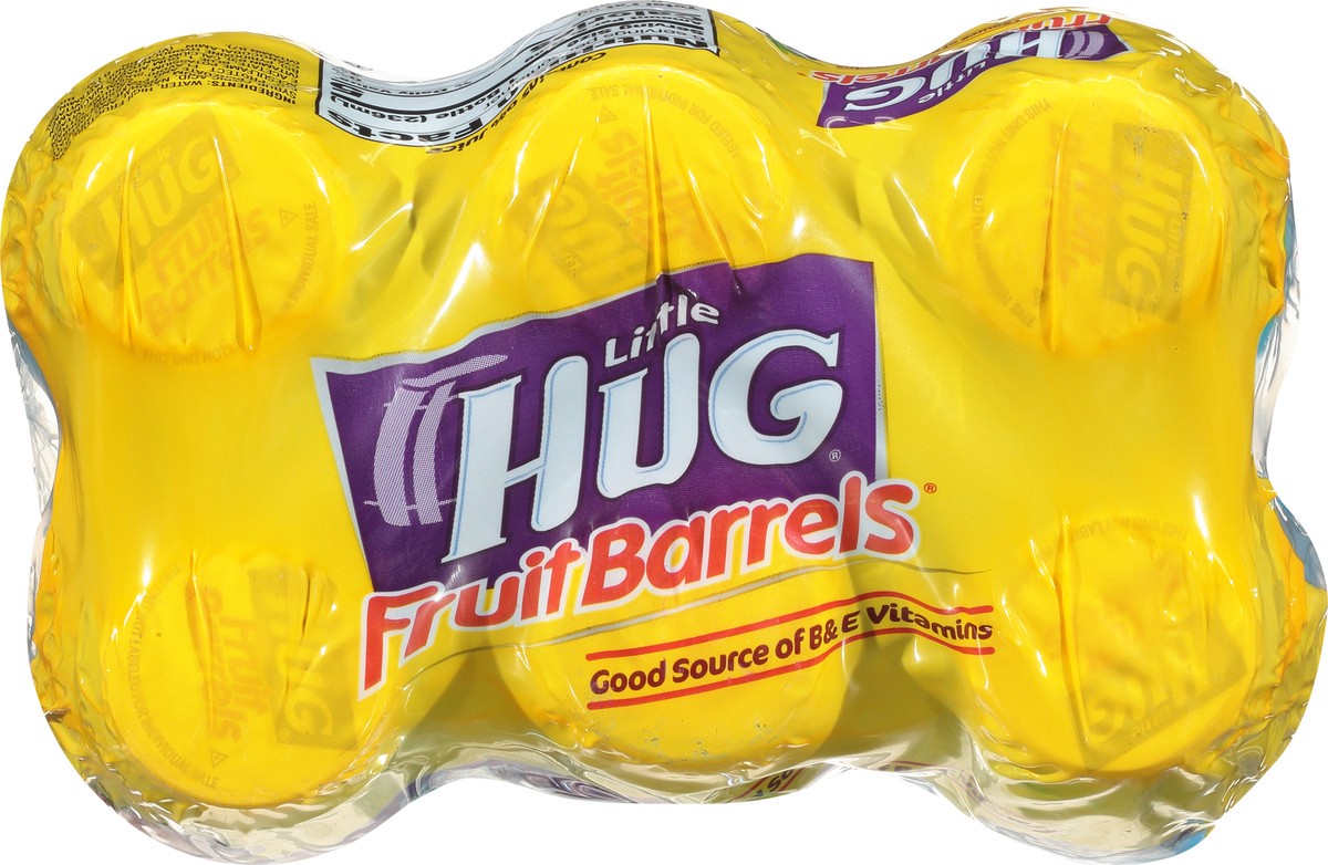 slide 8 of 13, Little Hug Fruit Barrels Blue Raspberry Flavored Drink 6 - 8 fl oz Bottles, 6 ct