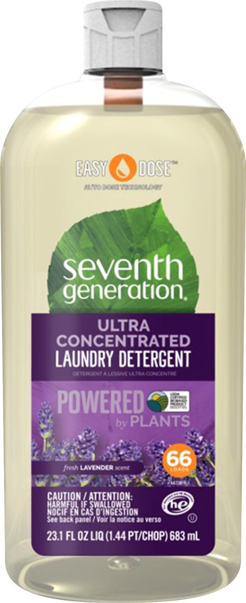 slide 2 of 6, Seventh Generation EasyDose Laundry Detergent Fresh Lavender, 23 oz, 23 oz