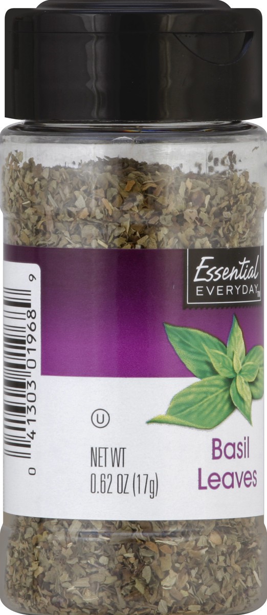 slide 5 of 6, Essential Everyday Basil Leaves - 0.62 oz, 0.62 oz