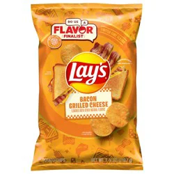 Lay's Potato Chips Bacon Grilled Cheese 7 3/4 Oz