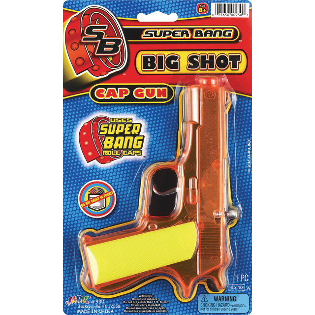 slide 1 of 1, Super Bang Big Shot Cap Gun, 1 ct