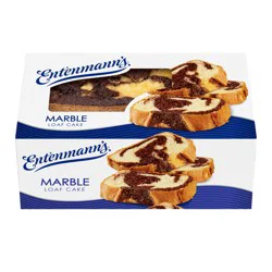 Entenmann's Marble Loaf Cake- Full Sized Loaf Cake, 12 oz