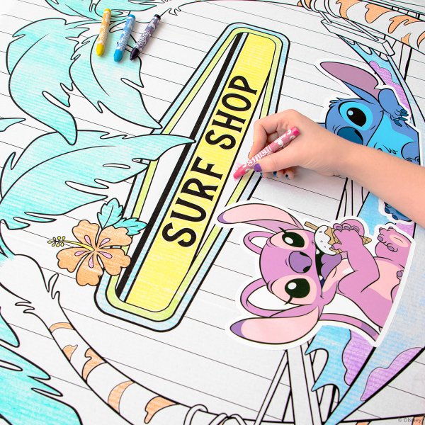 slide 2 of 7, Fashion Angels Disney's Stitch Corrugated Tropical Hideaway, Set Of 26 Pieces, 1 ct