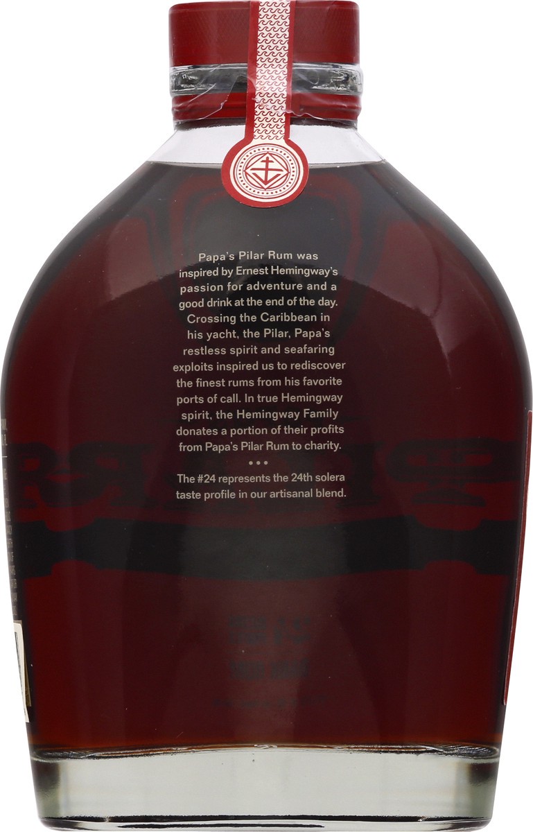 slide 2 of 11, Papas Pilar Papa's Pilar Dark Rum, Spanish Sherry Casks, 750 ml