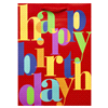 slide 2 of 13, American Greetings Gift Bag, Birthday Lettering, 1 ct