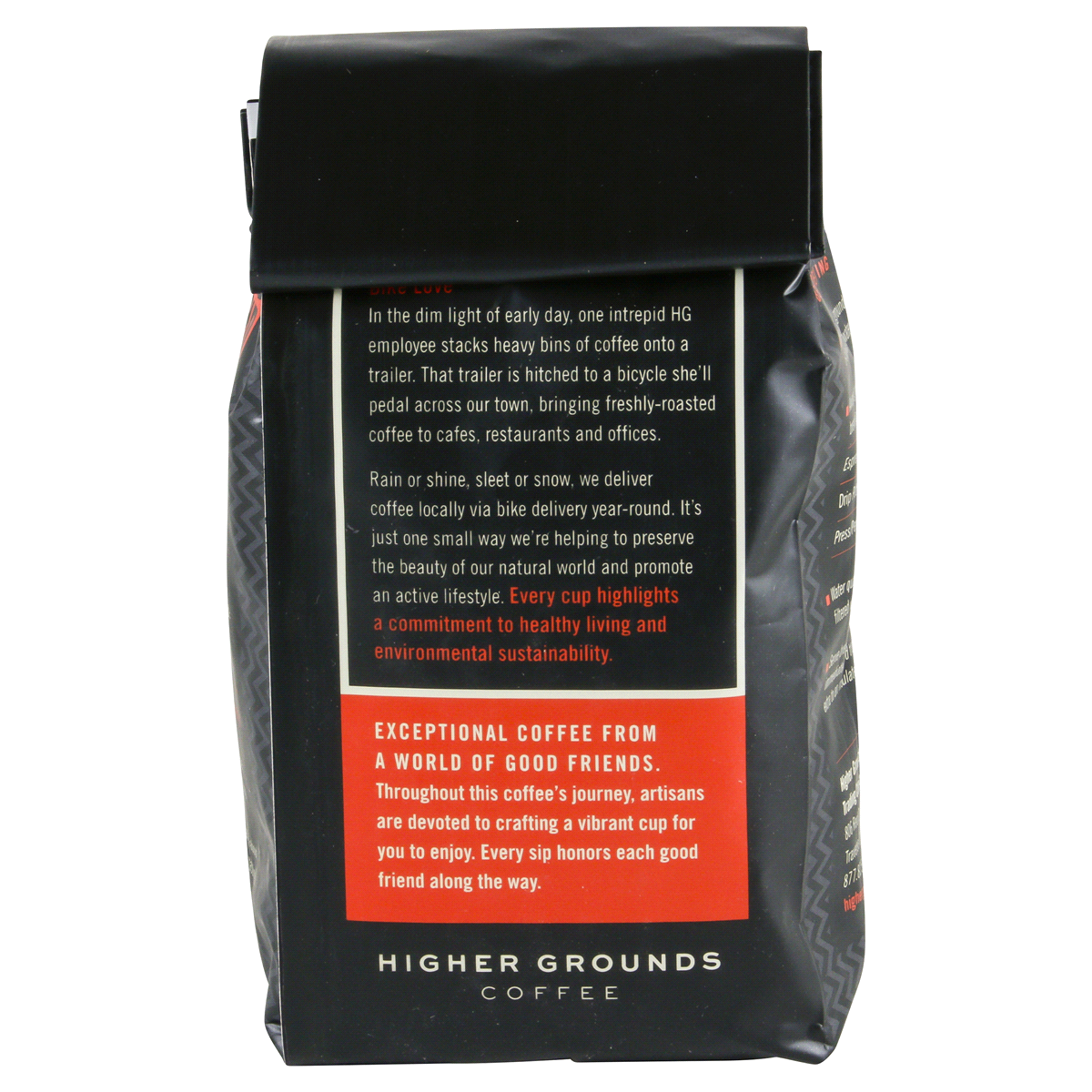 slide 3 of 4, Higher Grounds Trading Co Organic Bolivian Medium Dark Roast Coffee, 12 oz