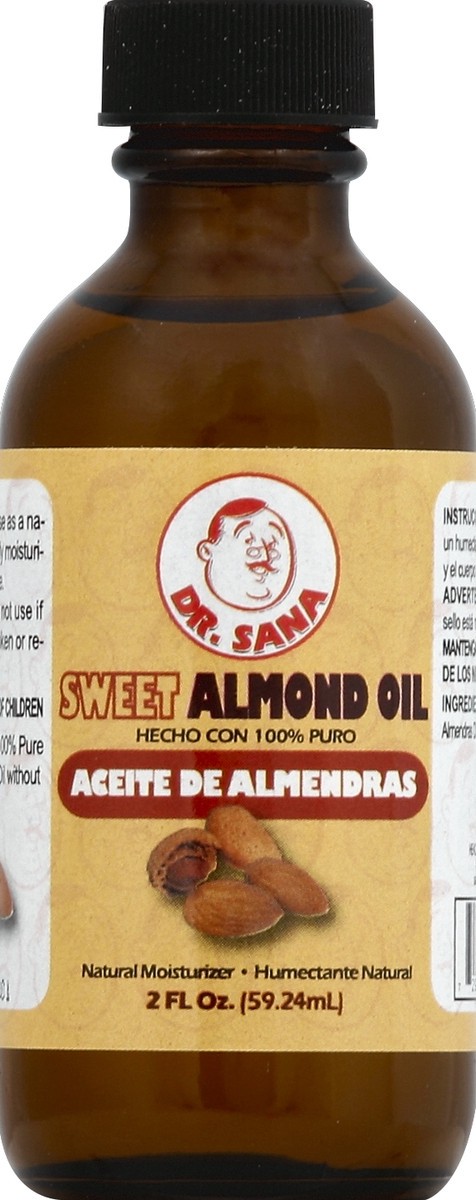 slide 2 of 3, Dr. Sana Almond Oil 2 oz, 2 oz
