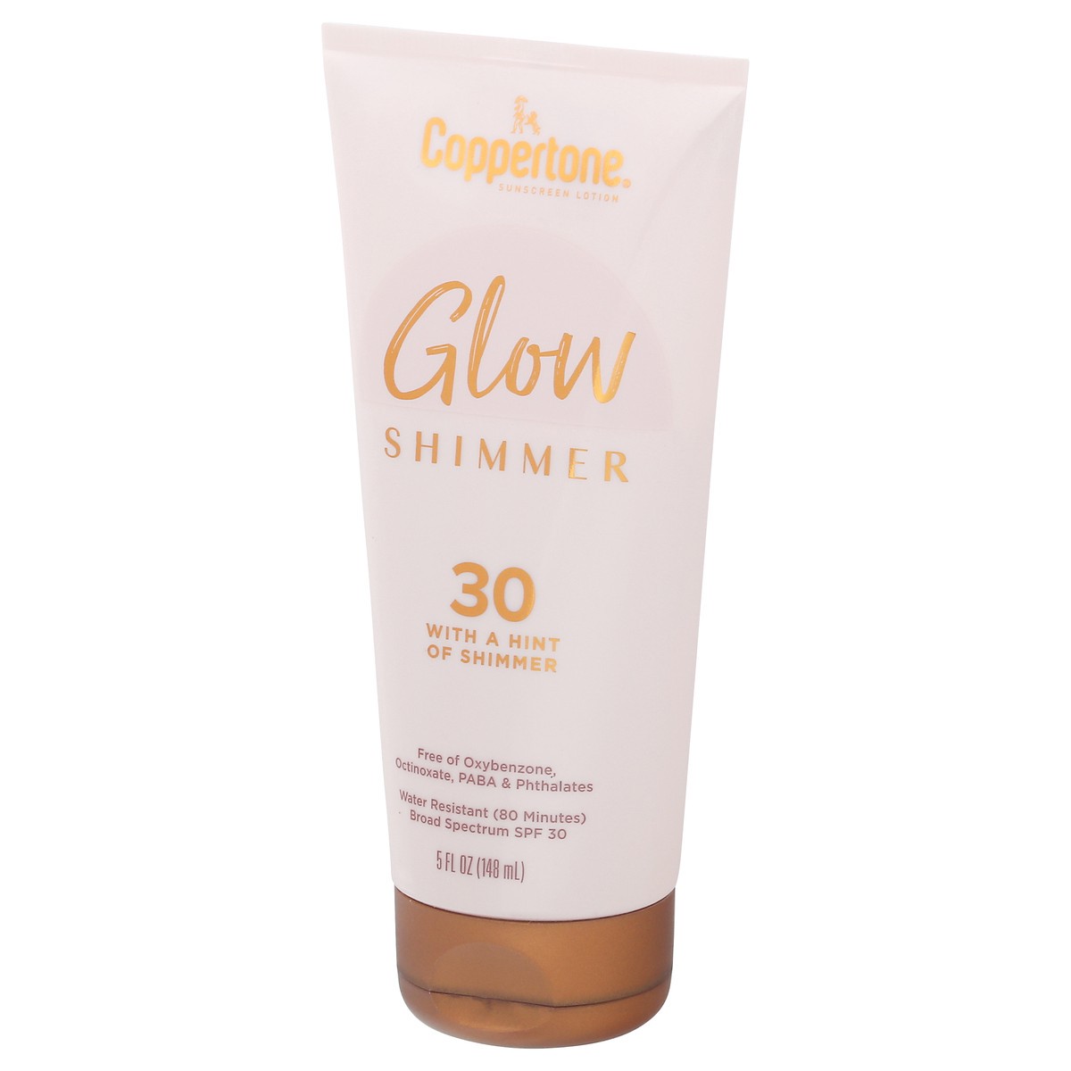 slide 5 of 9, Coppertone Glow Shimmer Broad Spectrum SPF 50 Sunscreen Lotion 5 fl oz, 5 fl oz