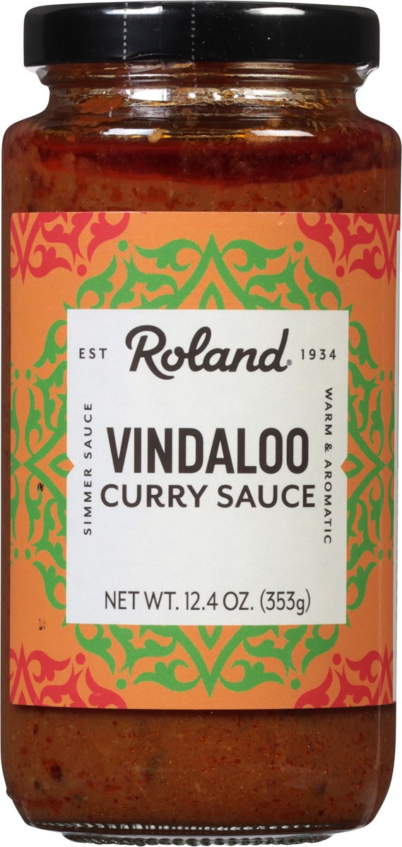 slide 8 of 9, Roland Vindaloo Curry Sauce 12.4 oz, 12.4 oz