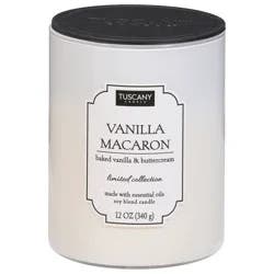 Tuscany Candle Vanilla Macaron Candle 1 ea