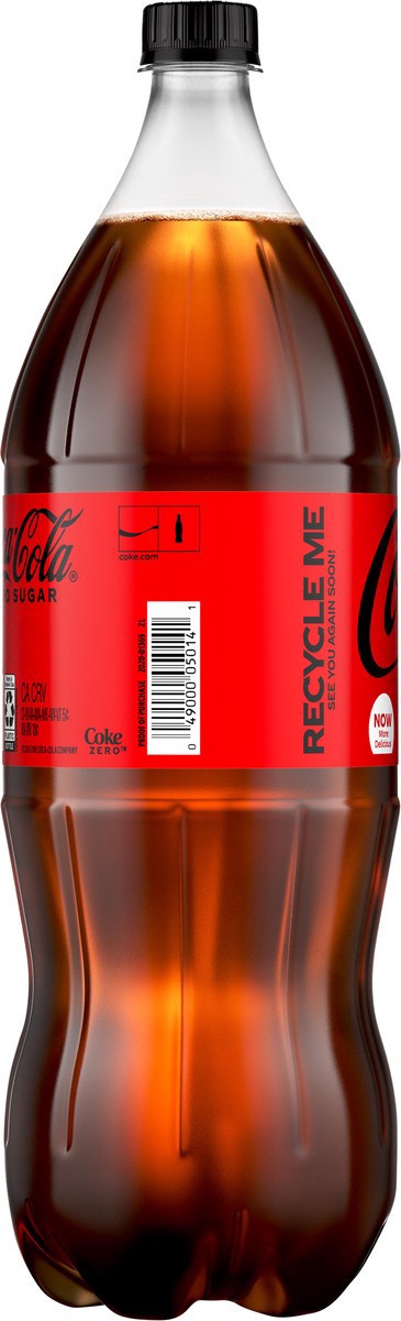 slide 3 of 8, Coca-Cola Zero Sugar Soft Drink, 67.63 oz