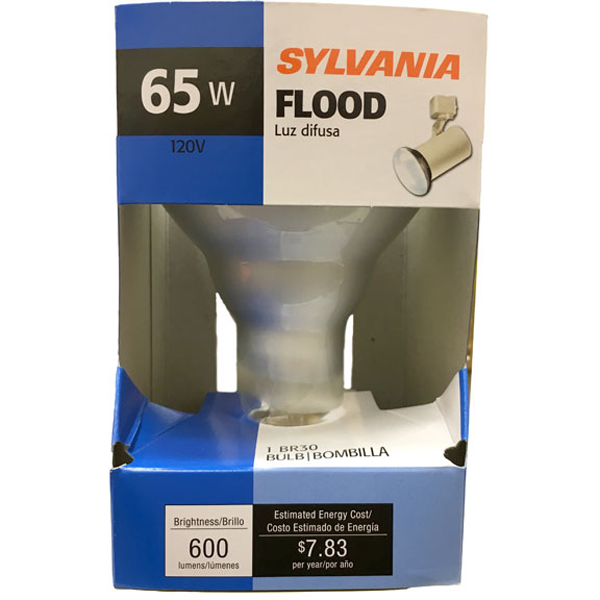 slide 1 of 2, Sylvania Indoor Flood Light Bulb - 65 Watt, 1 ct