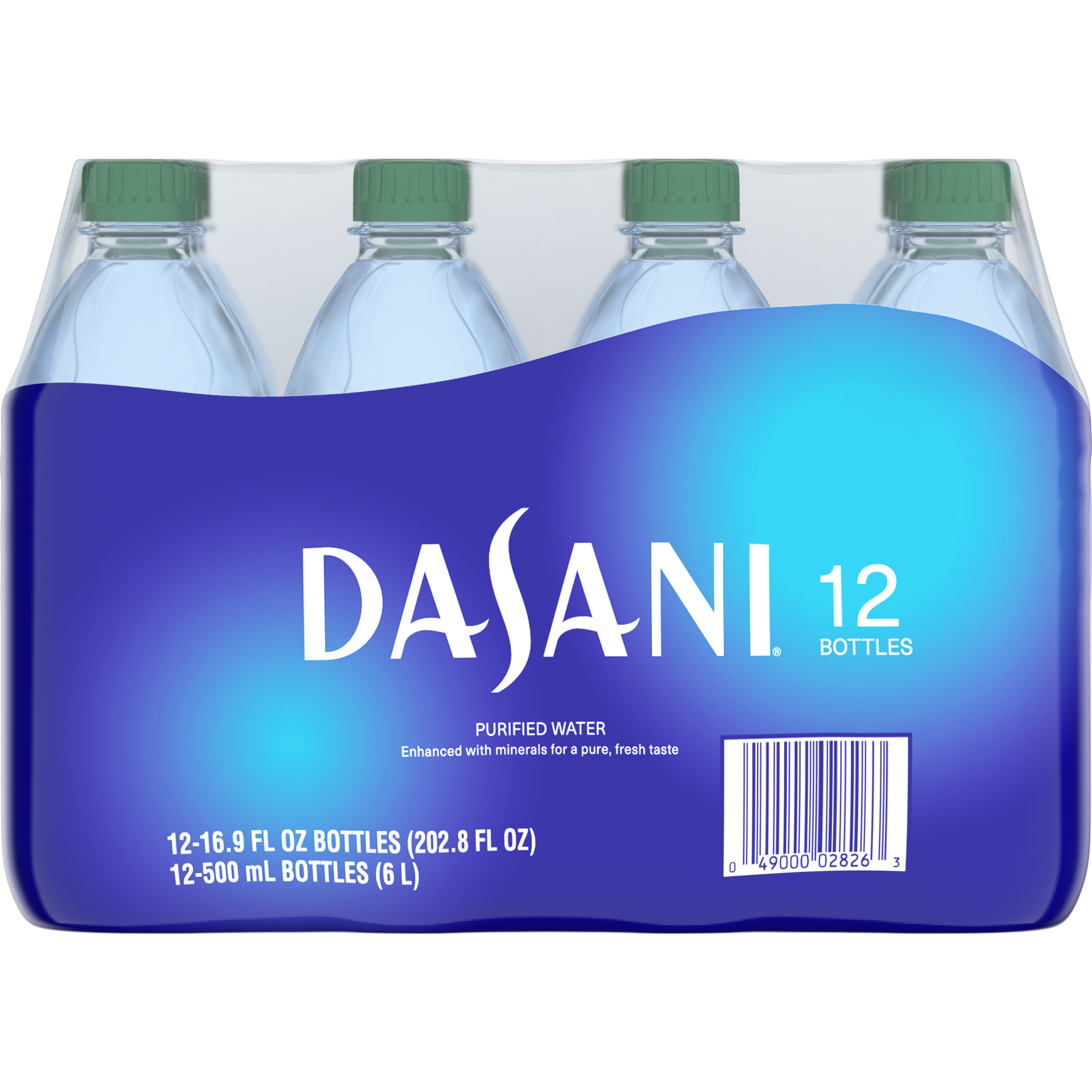 slide 1 of 5, DASANI Purified Water Bottles Enhanced with Minerals- 202.80 fl oz, 202.80 fl oz