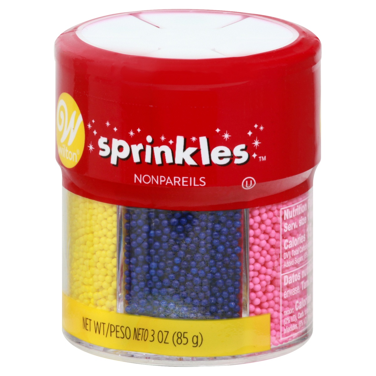 slide 3 of 10, Wilton Nonpareils Sprinkles, 3 oz