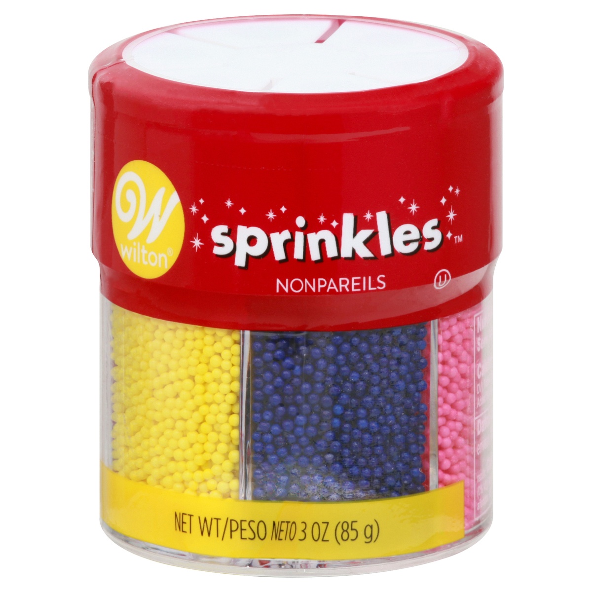 slide 1 of 10, Wilton Nonpareils Sprinkles, 3 oz