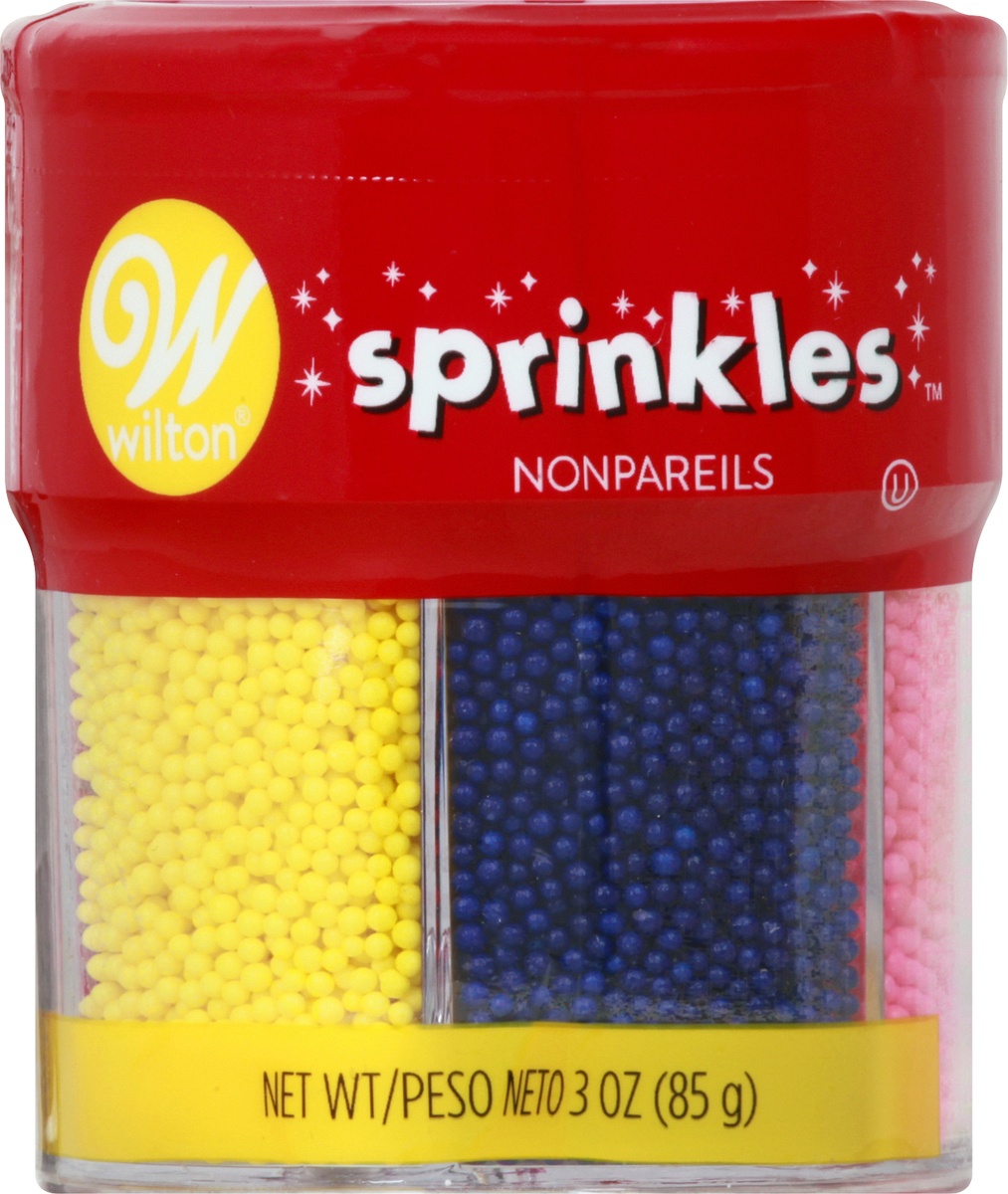 slide 9 of 10, Wilton Nonpareils Sprinkles, 3 oz