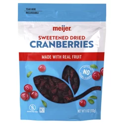 Meijer Sweetened Dried Cranberries - 6 oz
