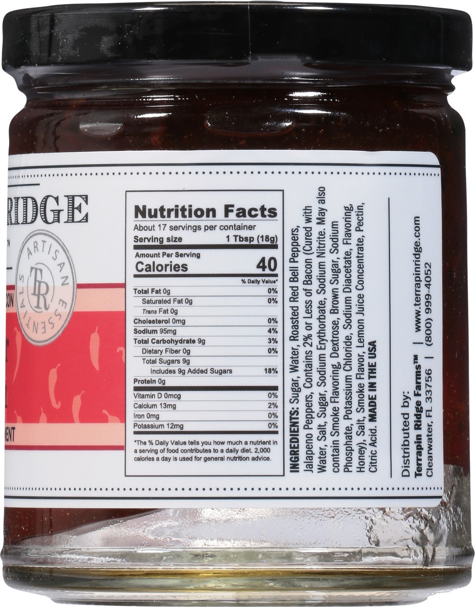 slide 9 of 9, Terrapin Ridge Hot Pepper Bacon Jam, 9 oz