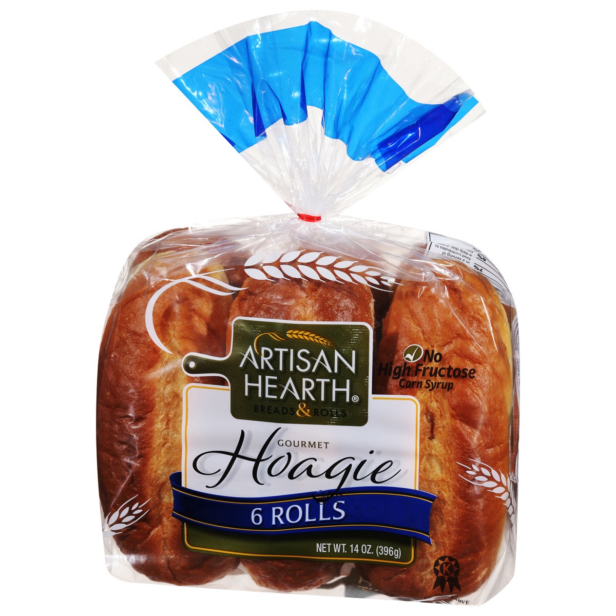slide 2 of 4, Artisan Hearth Gourmet Hoagie Rolls 6 ea, 6 ct