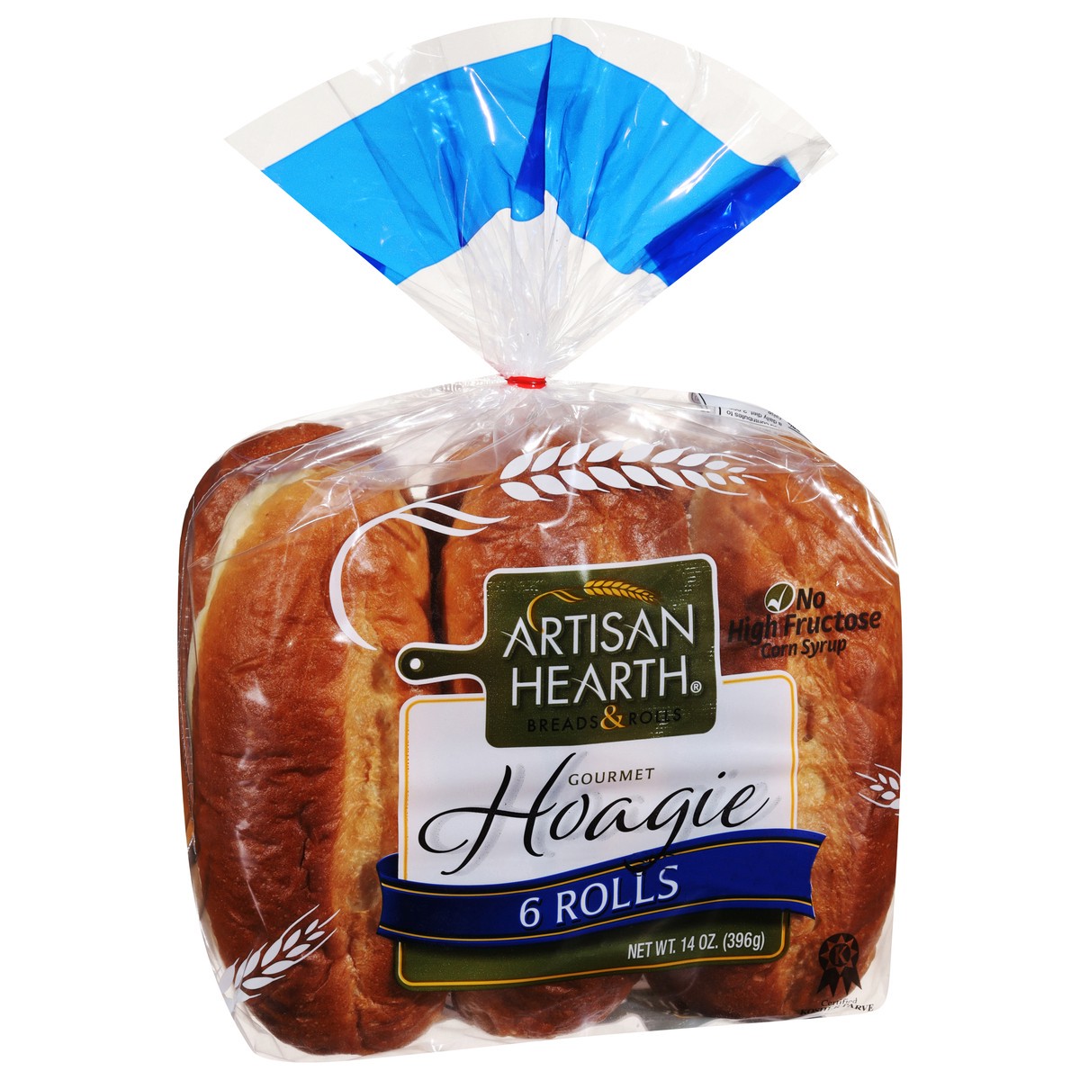 slide 4 of 4, Artisan Hearth Gourmet Hoagie Rolls 6 ea, 6 ct