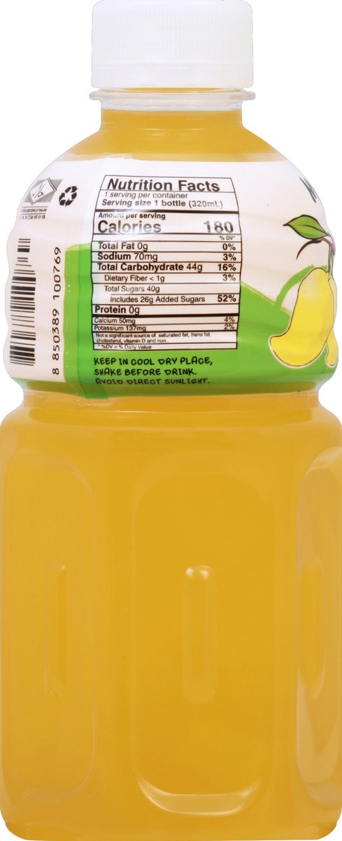 slide 6 of 7, Mogu Mogu Mango Flavored Drink with Nata de Coco 10.82 fl oz, 10.82 fl oz