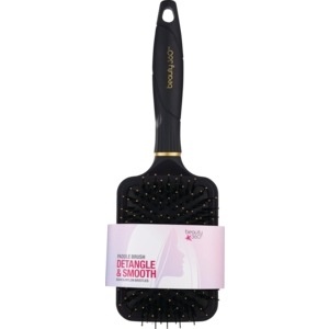 slide 1 of 1, Beauty 360 Detangle Smooth Combo Paddle Brush, 1 ct