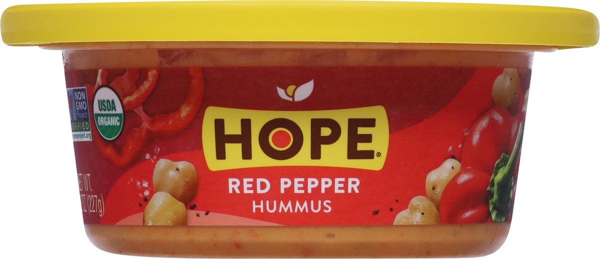 slide 6 of 9, Hope Foods Red Pepper Hummus 8 oz, 8 oz