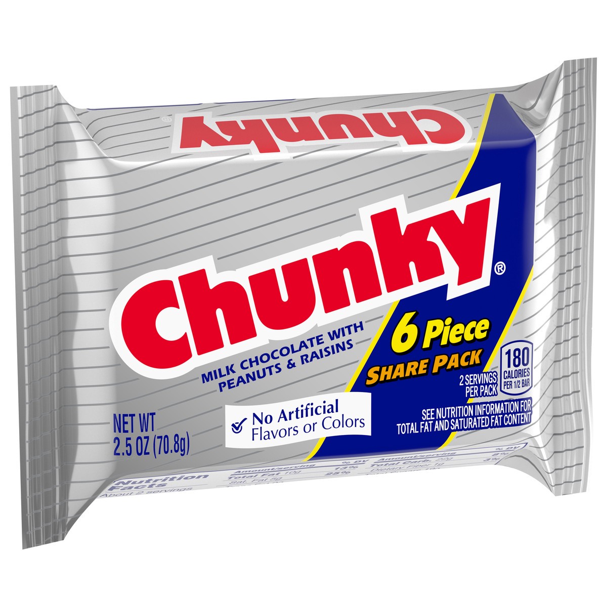 slide 2 of 9, Chunky -Ferrero Chunky Candy Bar Share Pack, 2.5 oz