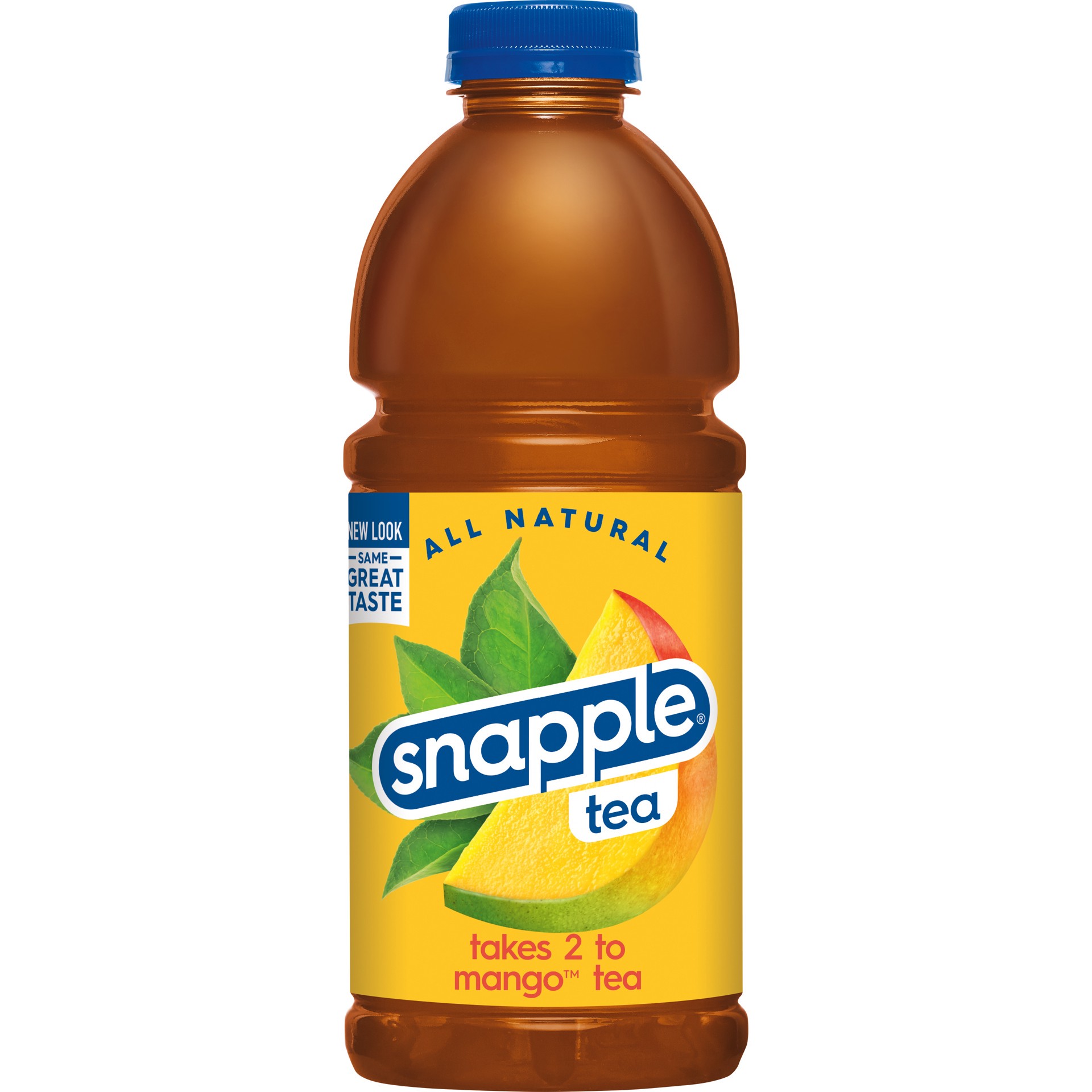 slide 3 of 3, Snapple Takes 2 to Mango Tea- 32 fl oz, 32 fl oz